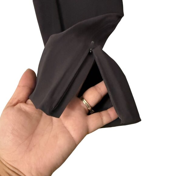 Athleta Chocolate Brown Stellar Modern Ankle Zip Trouser Pants Womens Size 2 - Picture 5 of 7